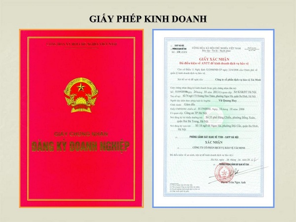 Điều kiện, thủ tục thành lập công ty suất ăn công nghiệp mới nhất 8 giay phep kinh doanh 1